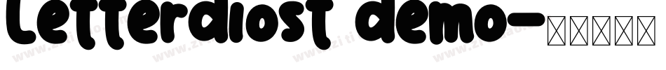 Letterdiost demo字体转换
